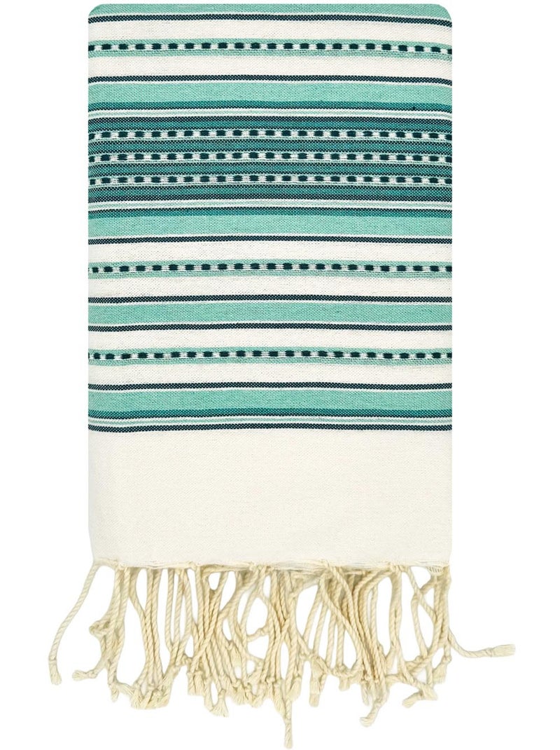 Fouta de algodón reciclado | Reva Blanco - Kiabi