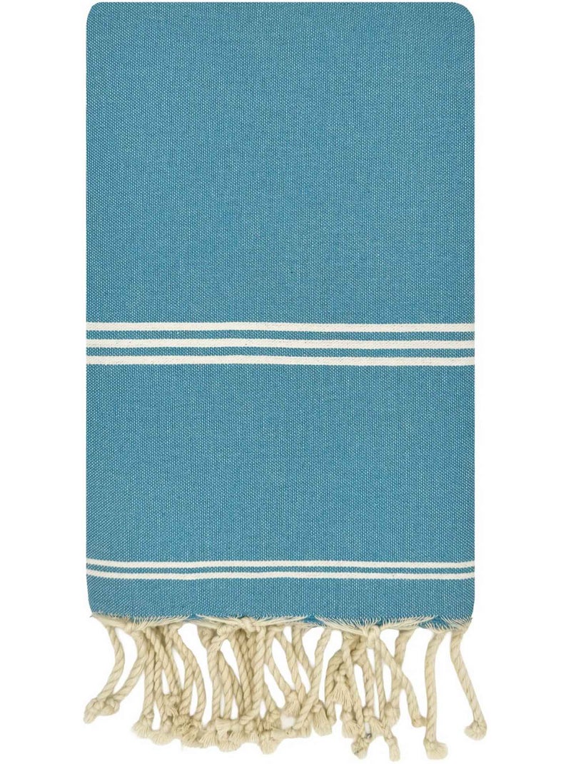 Fouta de algodón reciclado | Reva Verde cedro - Kiabi