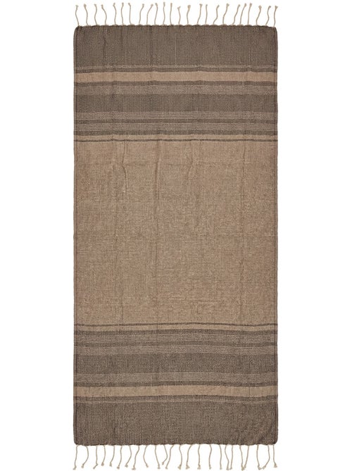 Fouta de lujo jacquard ojo de pájaro algodón reciclado | Reva - Kiabi