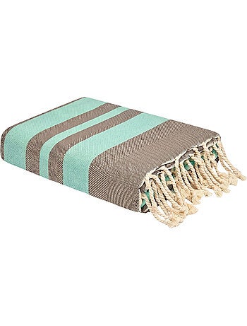 Fouta de playa jacquard en algodón reciclado | Reva