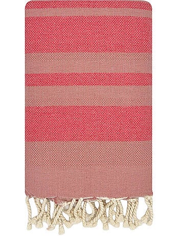 Fouta de playa jacquard en algodón reciclado | Reva