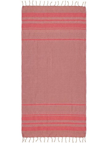 Fouta de playa jacquard en algodón reciclado | Reva