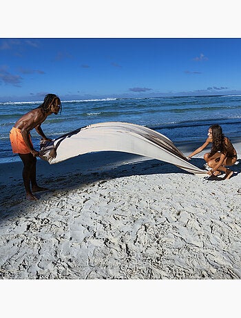 Fouta gigante algodón reciclado | Reva