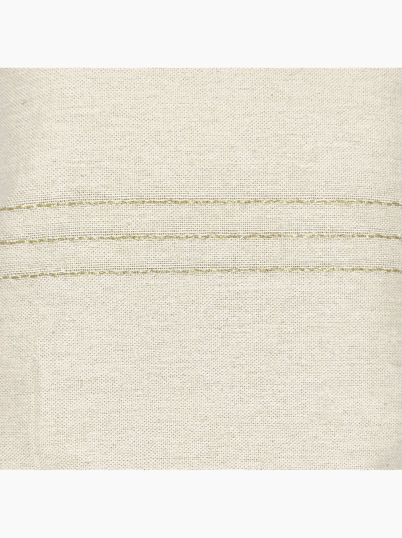 Fouta gigante algodón reciclado | Reva Beige concha - Kiabi