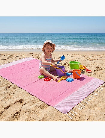 Fouta infantil toalla de playa algodón reciclado | Reva