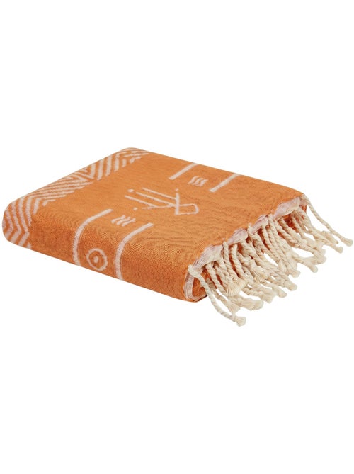 Fouta reversible en algodón reciclado | Reva - Kiabi