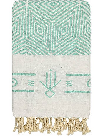 Fouta reversible en algodón reciclado | Reva