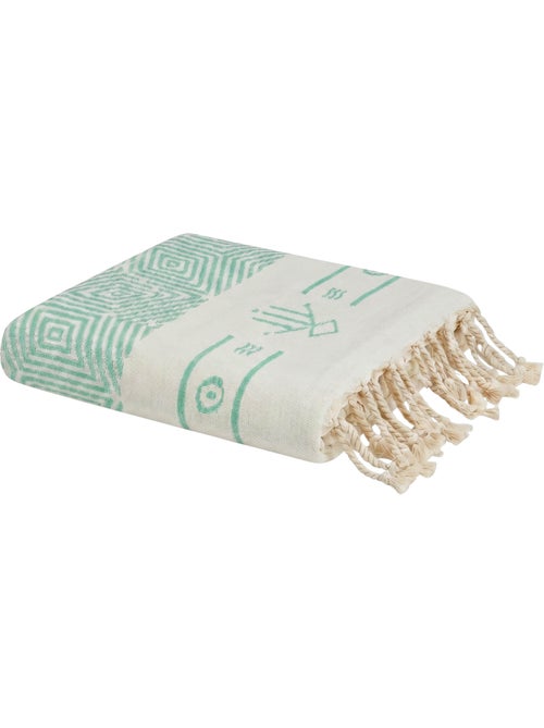Fouta reversible en algodón reciclado | Reva - Kiabi