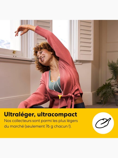 Freestyle Mini Hands-free MEDELA - Extractor de leche eléctrico portátil único de 24 mm - Fácil de - Kiabi Freestyle Mini Hands-free MEDELA - Extractor de leche eléctrico portátil único de 24 mm - Fácil de - Kiabi