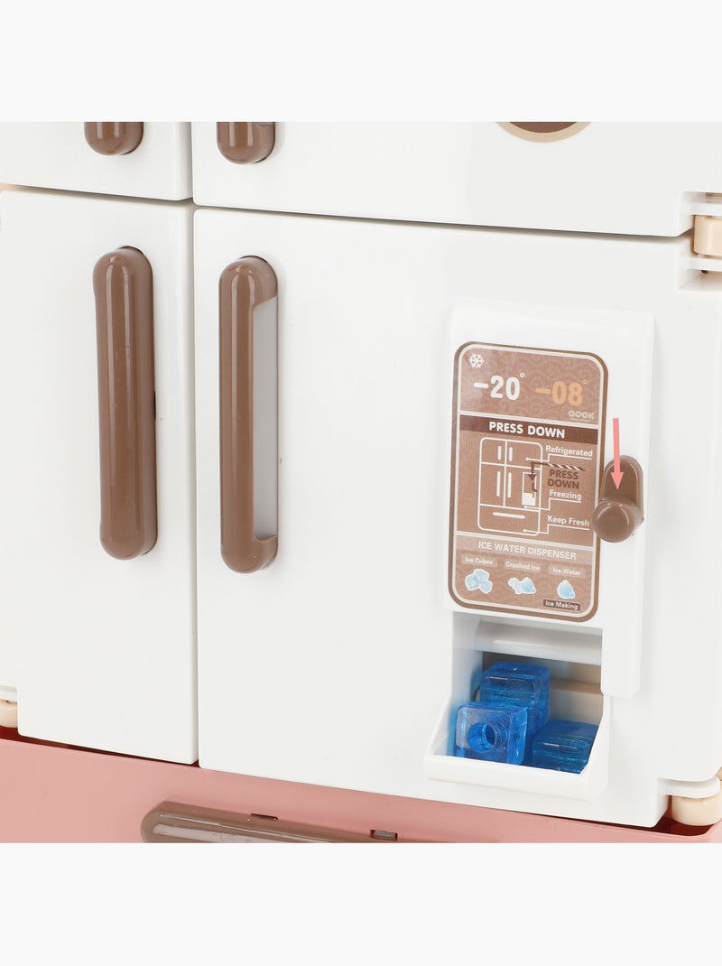 Frigorífico miniatura con alimentos luz y sonido my mini world N/D - Kiabi