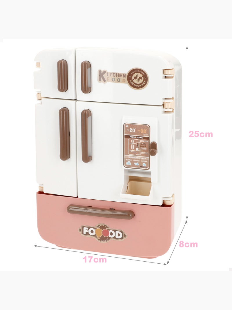 Frigorífico miniatura con alimentos luz y sonido my mini world N/D - Kiabi
