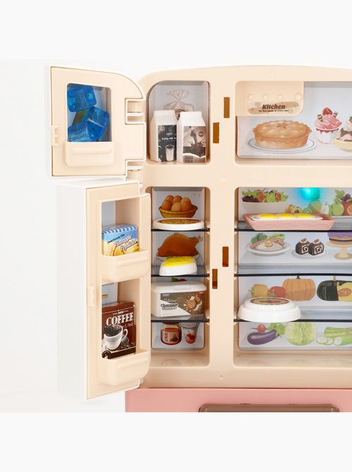 Frigorífico miniatura con alimentos luz y sonido my mini world - Kiabi