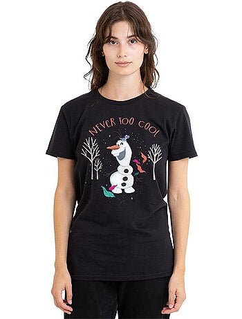 Frozen - Camiseta Never Too Cool de Olaf para Adultos Unisex