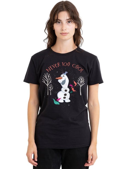 Frozen - Camiseta Never Too Cool de Olaf para Adultos Unisex - Kiabi