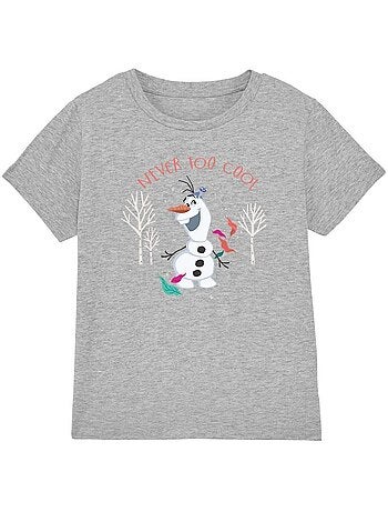 Frozen - Camiseta Never Too Cool de Olaf para Niños/Niñas