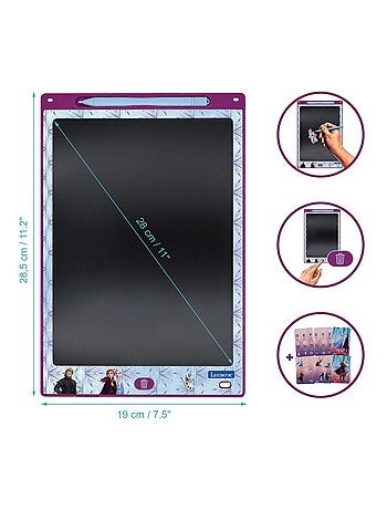 Frozen 11'' tableta de tinta electrónica multicolor para aprender a dibuTarro con plantillas