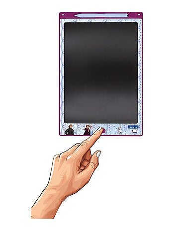 Frozen 11'' tableta de tinta electrónica multicolor para aprender a dibuTarro con plantillas