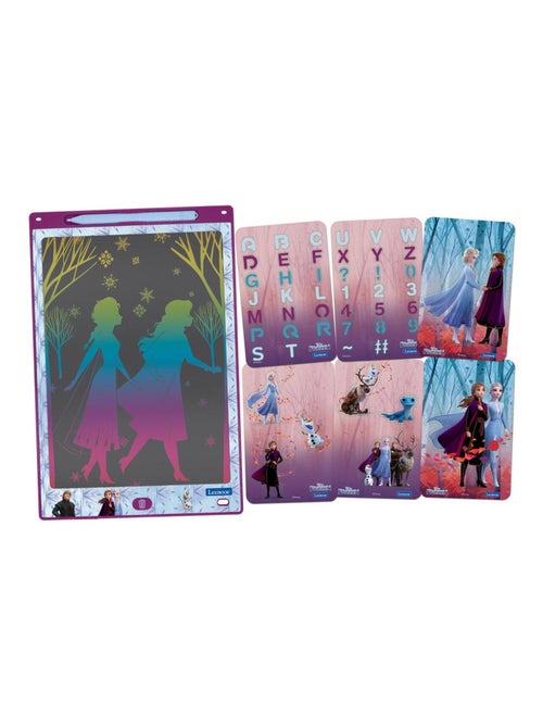 Frozen 11'' tableta de tinta electrónica multicolor para aprender a dibuTarro con plantillas - Kiabi