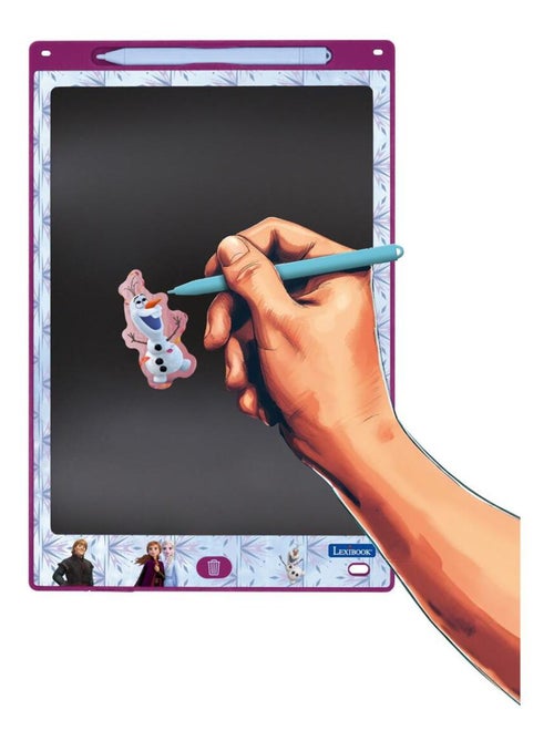 Frozen 11'' tableta de tinta electrónica multicolor para aprender a dibuTarro con plantillas - Kiabi