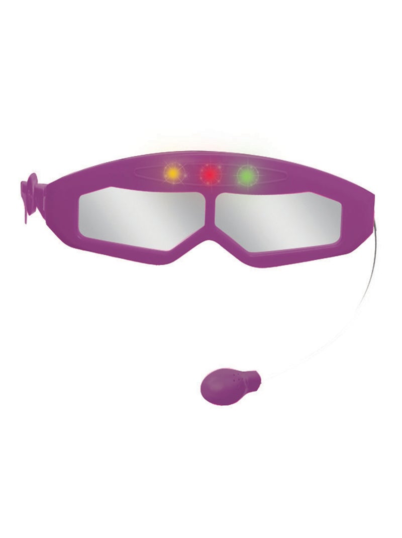 Frozen Iluminación Electrónica Guitarrara con Micrófono en forma de gafas Violeta - Kiabi