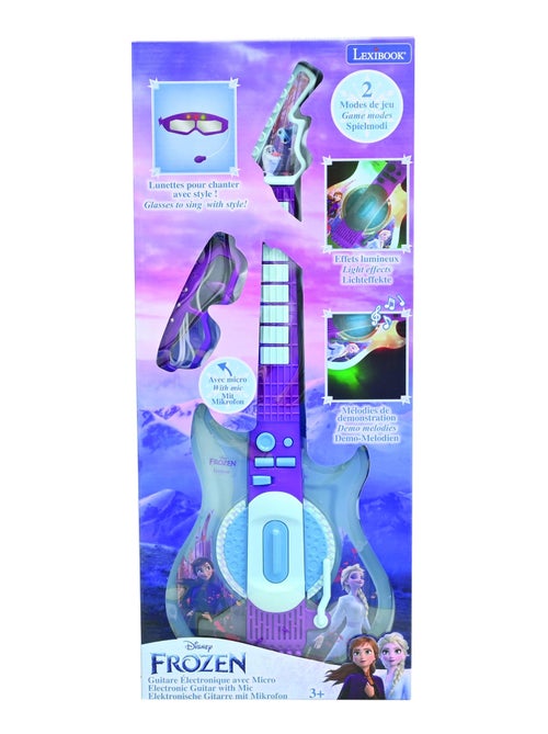 Frozen Iluminación Electrónica Guitarrara con Micrófono en forma de gafas - Kiabi