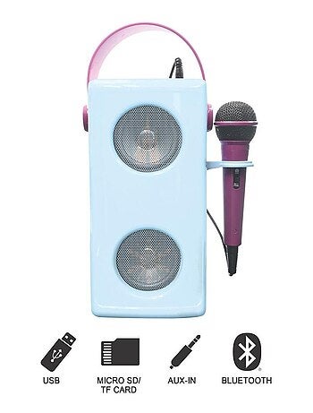 Frozen Luminous Potente altavoz Bluetooth® con micrófono