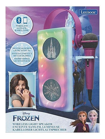 Frozen Luminous Potente altavoz Bluetooth® con micrófono