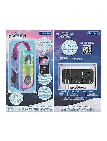 Frozen Luminous Potente altavoz Bluetooth® con micrófono
