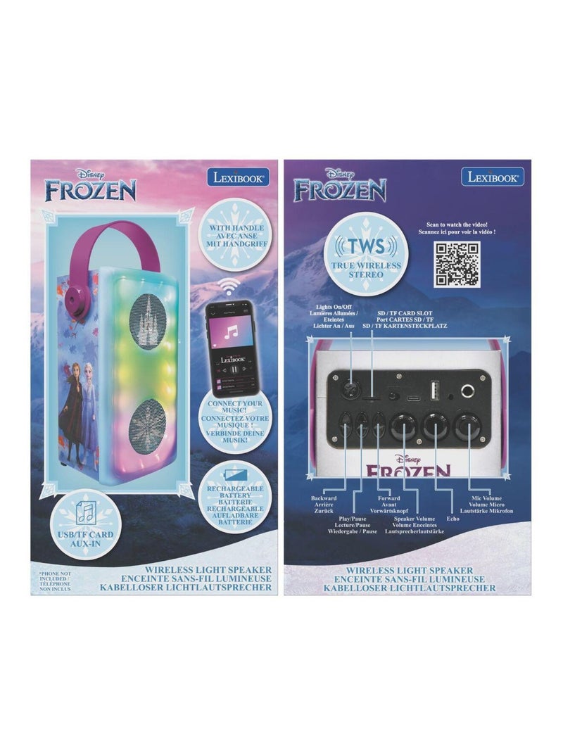 Frozen Luminous Potente altavoz Bluetooth® con micrófono Azul - Kiabi