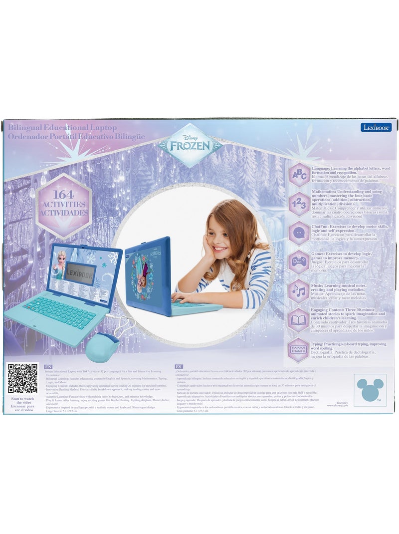 Frozen puertoátil educativo bilingüe con 164 actividades (EN/ES) Azul - Kiabi
