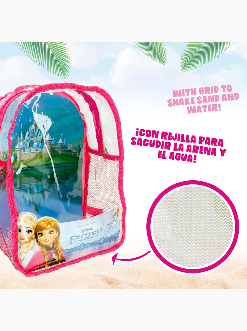 Frozen set cubo de playa c/accesorios y mochila transporte N/D - Kiabi