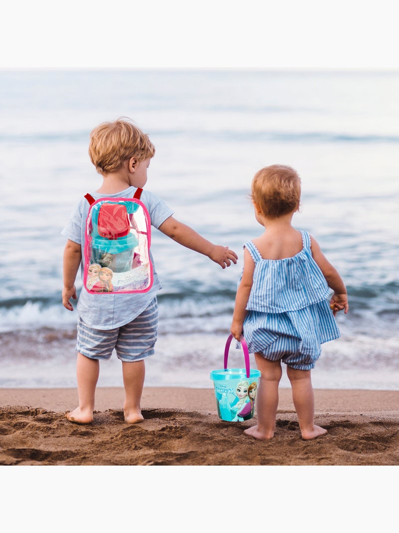 Frozen set cubo de playa c/accesorios y mochila transporte N/D - Kiabi