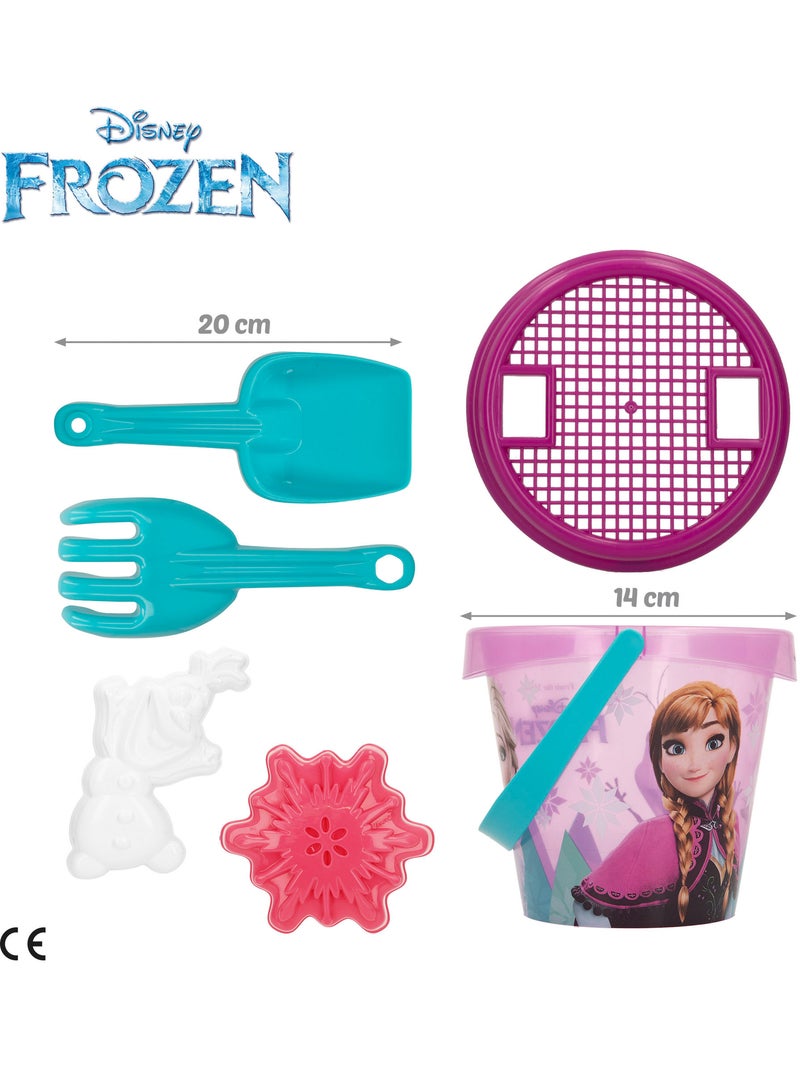 Frozen set cubo playa con accesorios mochila y poncho N/D - Kiabi