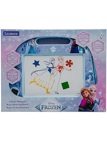 Frozen Tablero de dibujo magnético multicolor con accesorios Formato A5