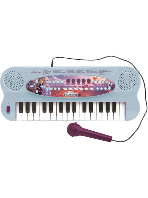 Frozen Teclado de piano electr?nico con micr?fono (32 teclas) - Kiabi Frozen Teclado de piano electr?nico con micr?fono (32 teclas) - Kiabi