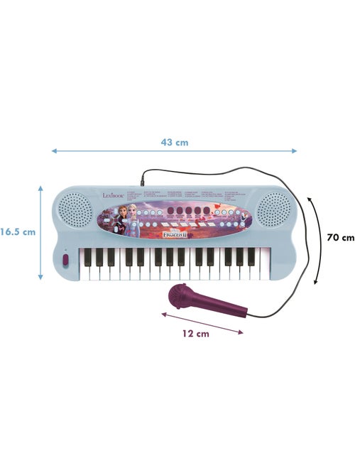 Frozen Teclado de piano electr?nico con micr?fono (32 teclas) - Kiabi Frozen Teclado de piano electr?nico con micr?fono (32 teclas) - Kiabi