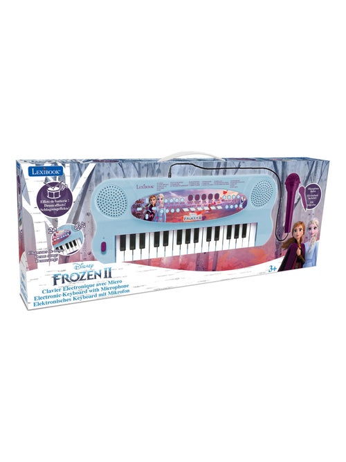 Frozen Teclado de piano electrónico con micrófono (32 teclas) - Kiabi