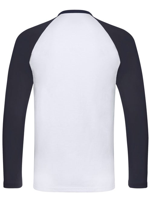 Fruit of the Loom - Camiseta Baseball de Manga Larga para Hombre - Kiabi Fruit of the Loom - Camiseta Baseball de Manga Larga para Hombre - Kiabi