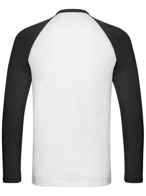 Fruit of the Loom - Camiseta Baseball de Manga Larga para Hombre - Kiabi Fruit of the Loom - Camiseta Baseball de Manga Larga para Hombre - Kiabi