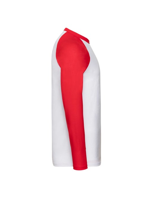 Fruit of the Loom - Camiseta Baseball de Manga Larga para Hombre - Kiabi
