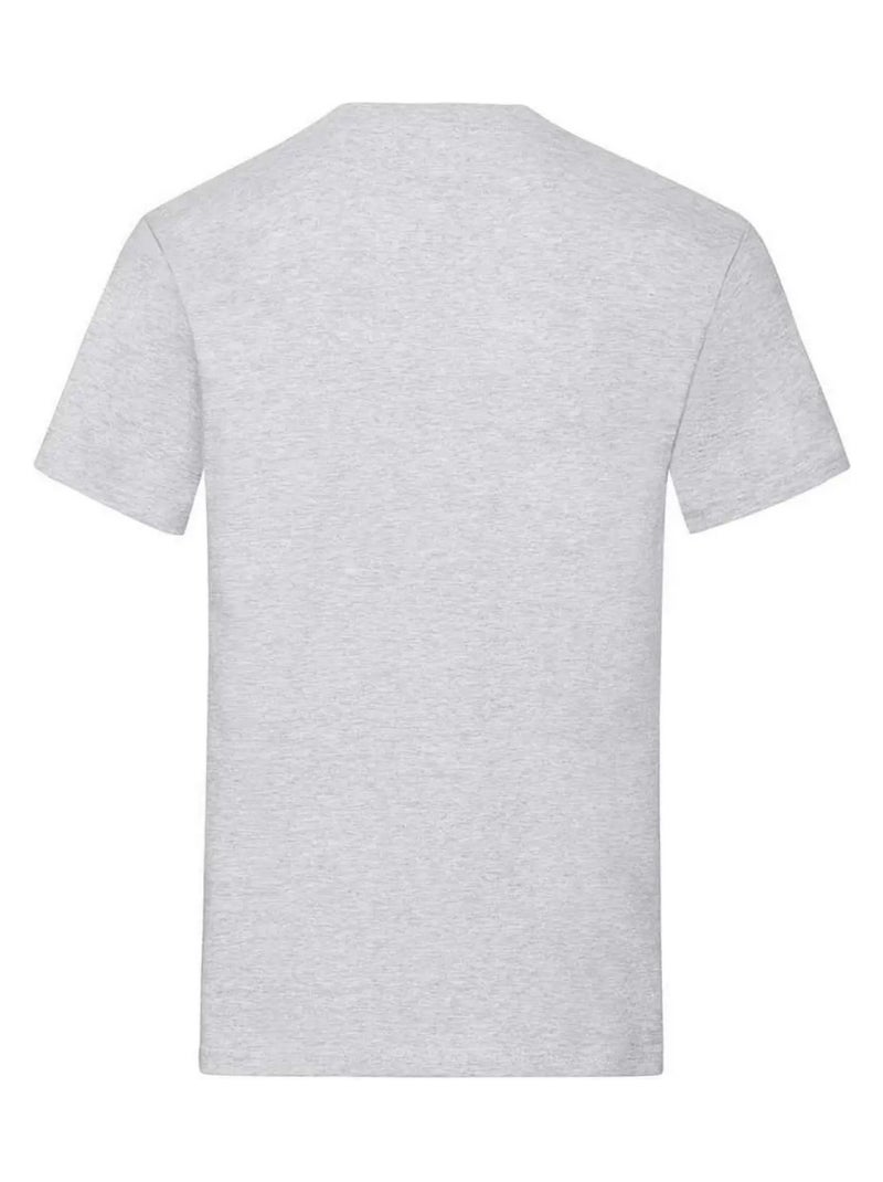 Fruit of the Loom - Camiseta de Algodón Pesado para Adultos Unisex Gris jaspeado - Kiabi