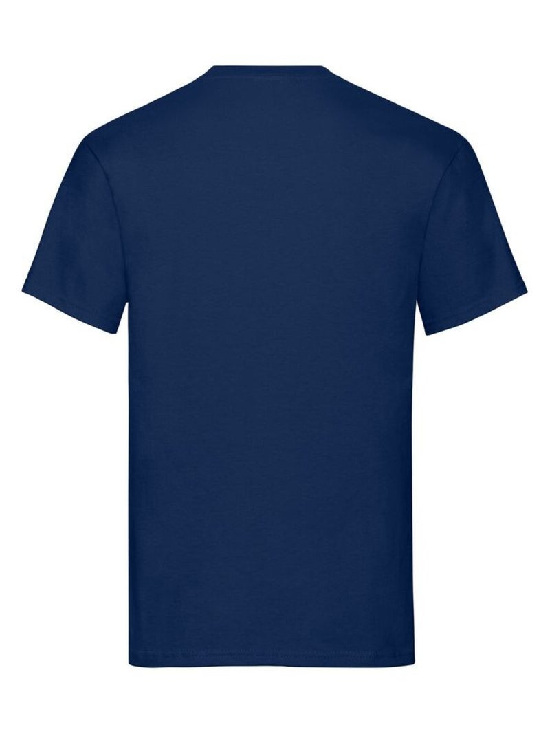 Fruit of the Loom - Camiseta de Algodón Pesado para Hombre Azul marino - Kiabi