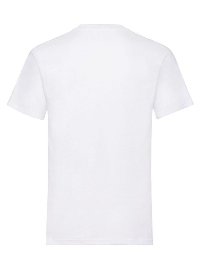 Fruit of the Loom - Camiseta de Algodón Pesado para Hombre Blanco - Kiabi
