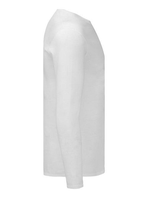 Fruit of the Loom - Camiseta Iconic 140 de Manga Larga para Adultos Unisex - Kiabi
