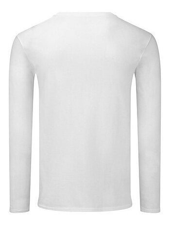 Fruit of the Loom - Camiseta Iconic 140 de Manga Larga para Hombre