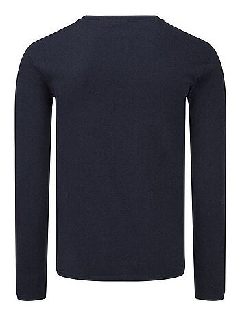 Fruit of the Loom - Camiseta Iconic 150 de Manga Larga para Hombre