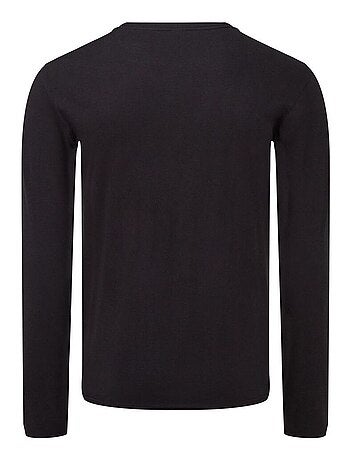 Fruit of the Loom - Camiseta Iconic 150 de Manga Larga para Hombre