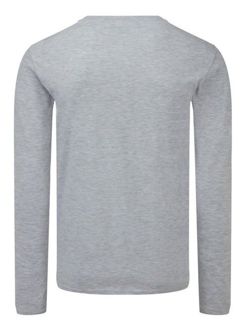 Fruit of the Loom - Camiseta Iconic 150 Lisos de Jaspeado de Manga Larga para Hombre - Kiabi