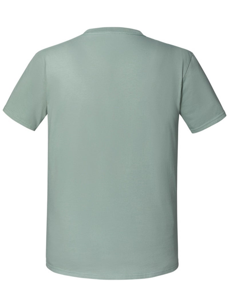 Fruit of the Loom - Camiseta Iconic 195 para Adultos Unisex Gris verde - Kiabi