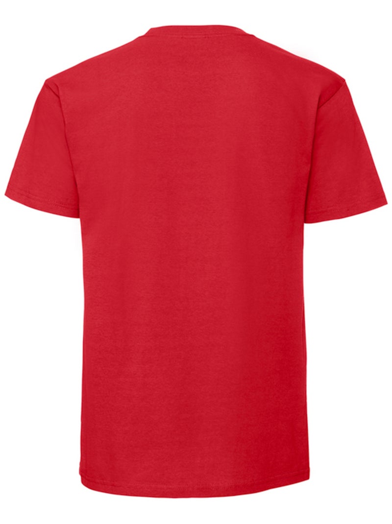 Fruit of the Loom - Camiseta Iconic 195 para Adultos Unisex Rojo - Kiabi